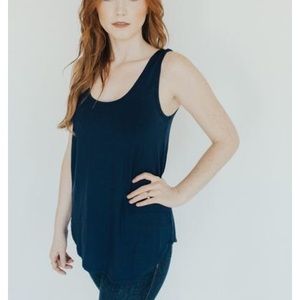 Carly Jean Los Angeles CJ’s Favorite Tank in Navy